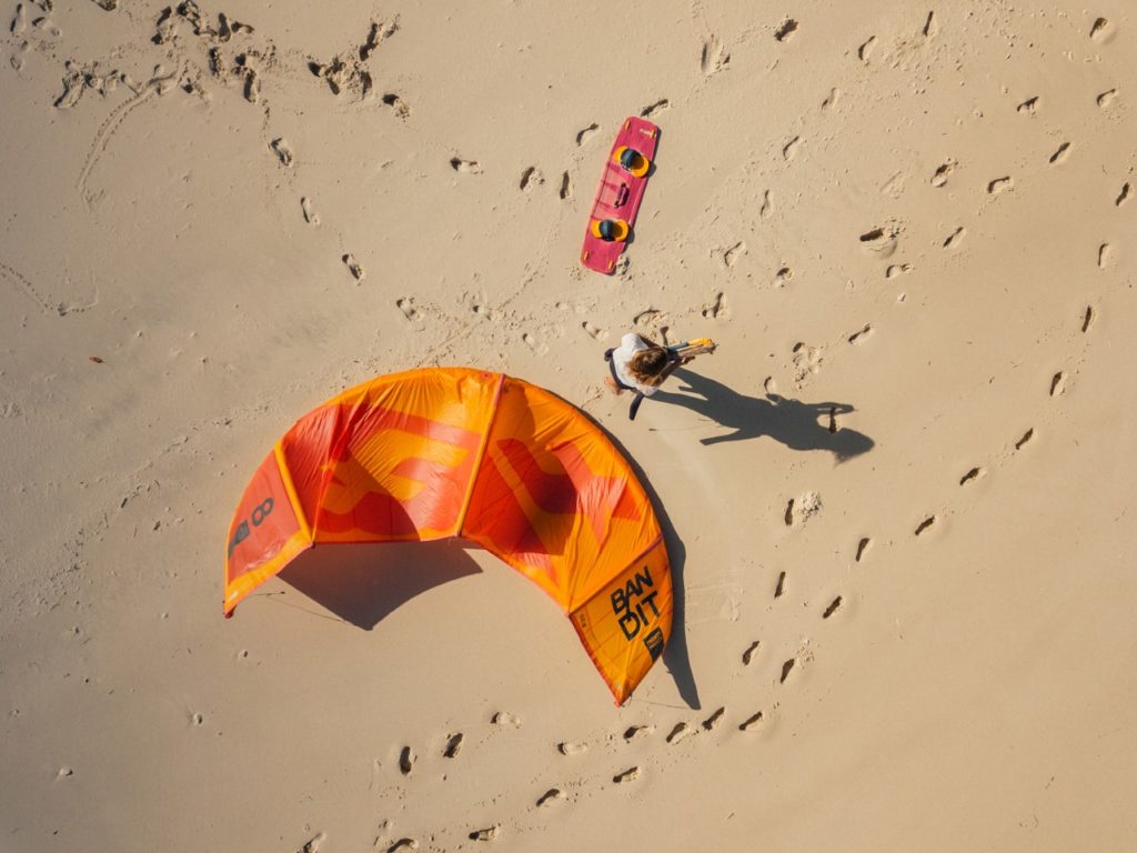 Kiteboarding rent equipment